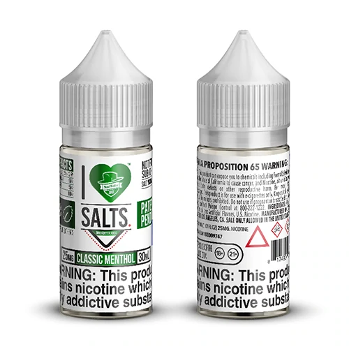 I Love Salts – Classic Menthol