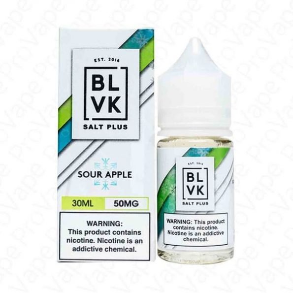 BLVK Salt Plus – Ice Sour Apple