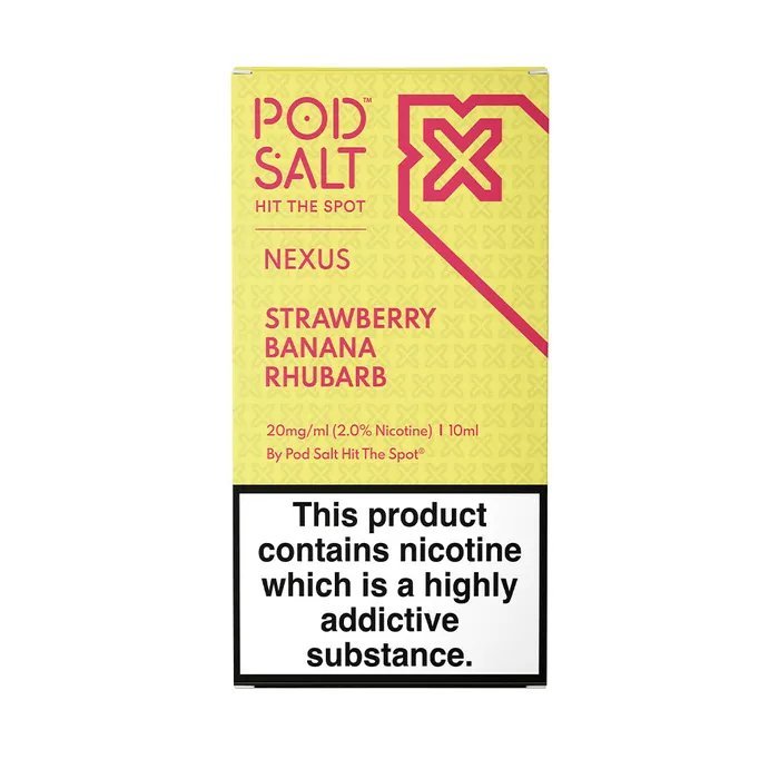 Strawberry Banana Rhubarb – POD SALT NEXUS