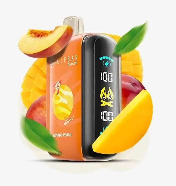 Elf Bar Raya D3 Mango Peach – 25K Puff