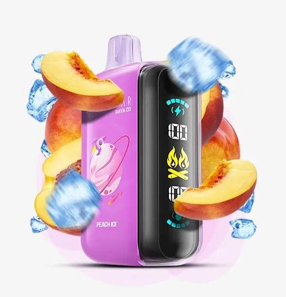 Elf Bar Raya D3 - Peach Ice – 25000