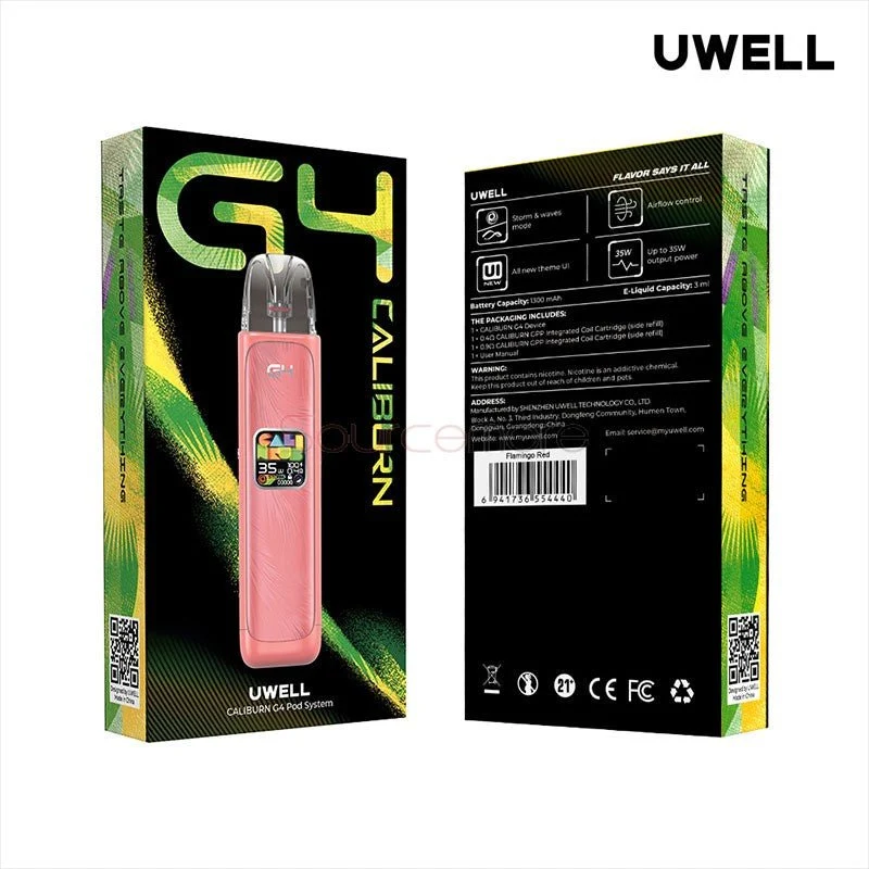 UWELL CALIBURN G4 – Pod System Kit