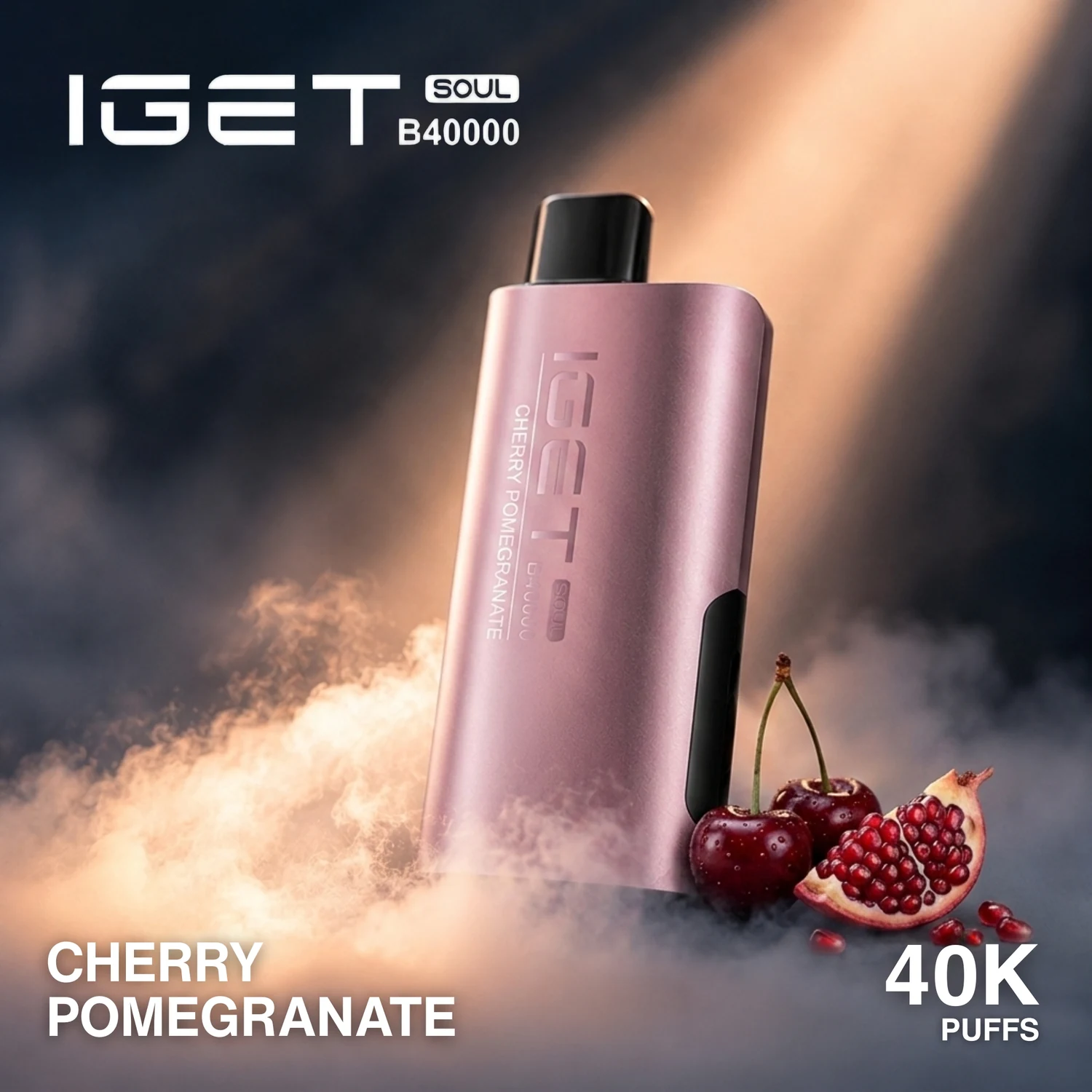 IGET SOUL B40000 – Cherry Pomegranate