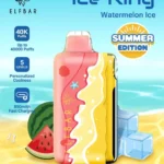 ELF BAR ICE KING – SUMMER EDITION – WATERMELON ICE – 40K PUFFS (1)