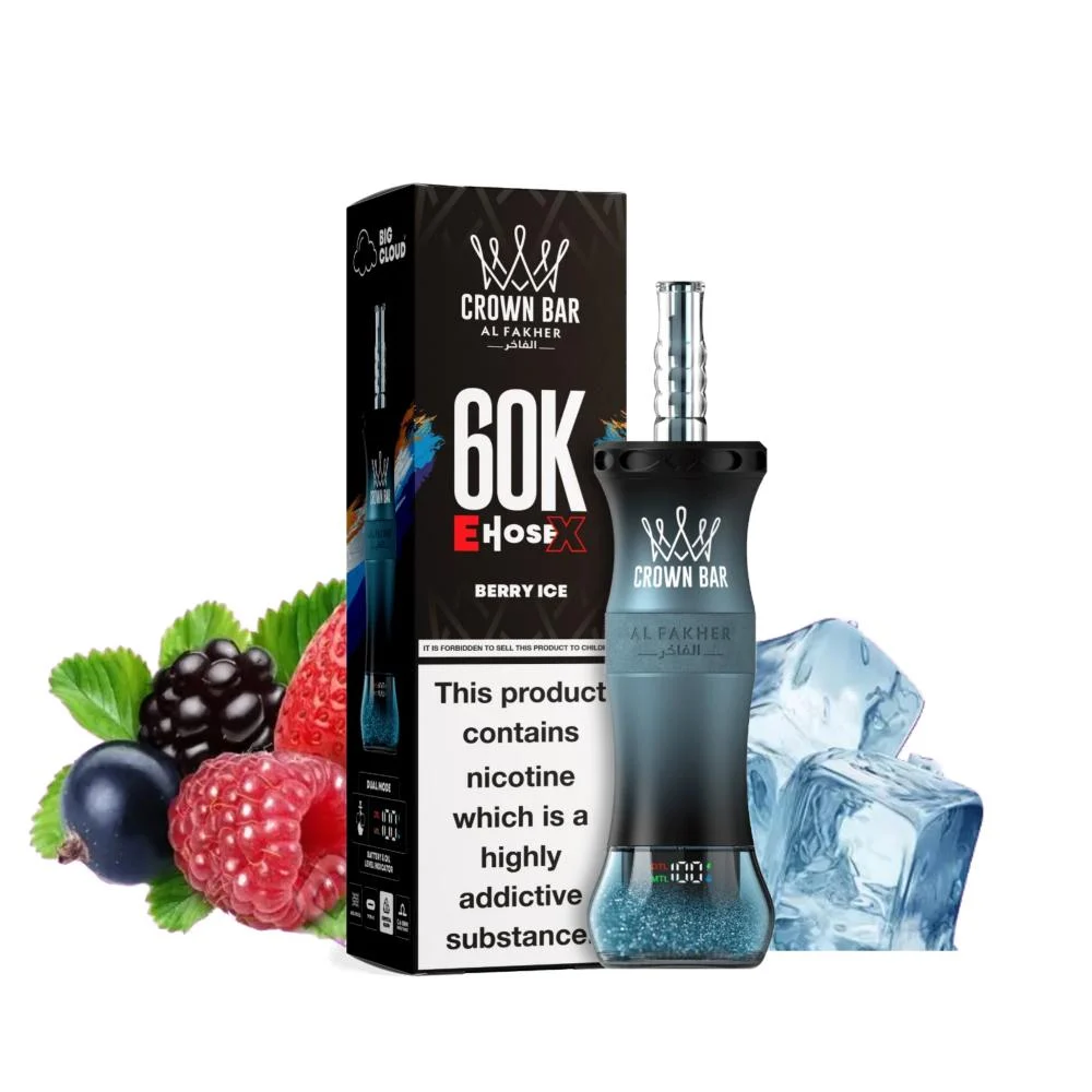 Al Fakher Crown Bar E-Hose X - Berry Ice