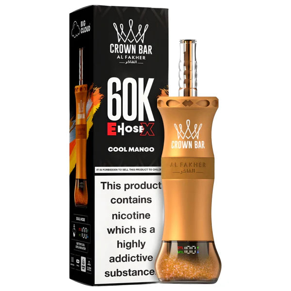 Al Fakher Crown Bar E-Hose X - Cool Mango