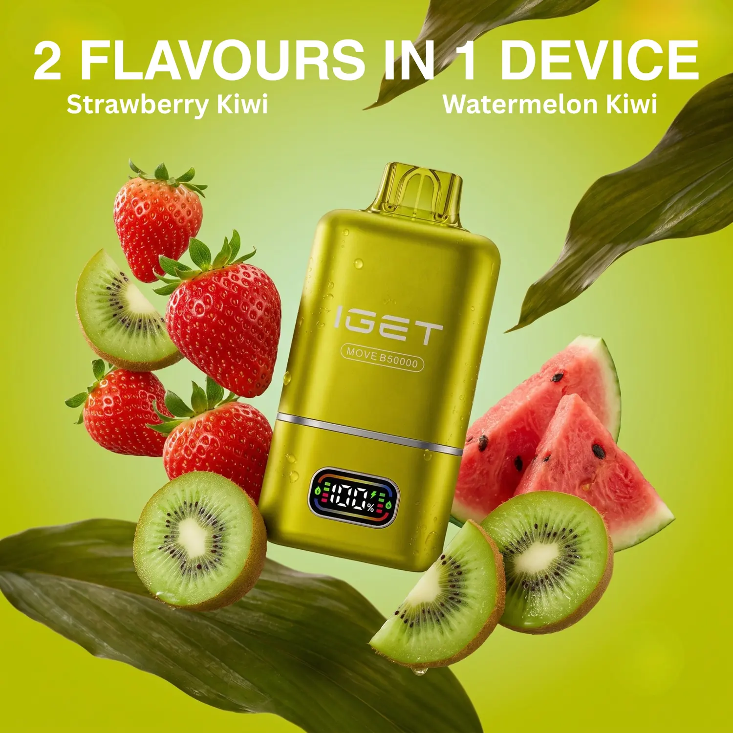 IGET Move - Strawberry kiwi + Watermelon kiwi