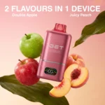 Iget Move – Double Apple + Juicy Peach – 2 flavours in 1 device