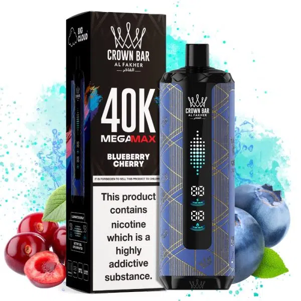 AL Fakher Mega Max - Blueberry Cherry - 40K Puffs