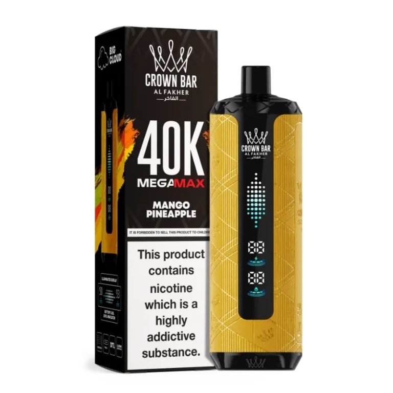 AL Fakher Mega Max Mango Pineapple 40K Puffs – Disposable Vape India