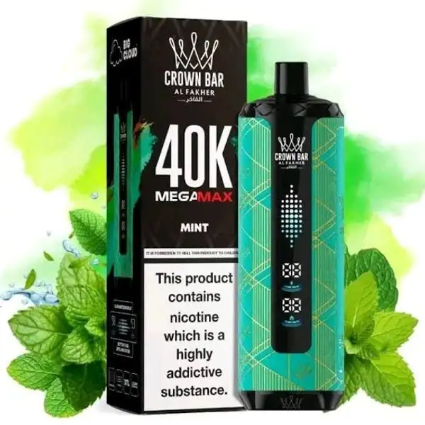 AL Fakher Mega Max Mint 40K Puffs