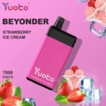 Strawberry Ice Cream – Yuoto Beyonder – 7000 Puffs