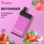 Strawberry Peach Ice – Yuoto Beyonder – 7000 Puffs