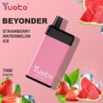 Strawberry Watermelon Ice – Yuoto Beyonder 7000 Puffs.