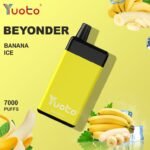 Yuoto Beyonder Banana Ice 7000 Puffs Disposable Vape