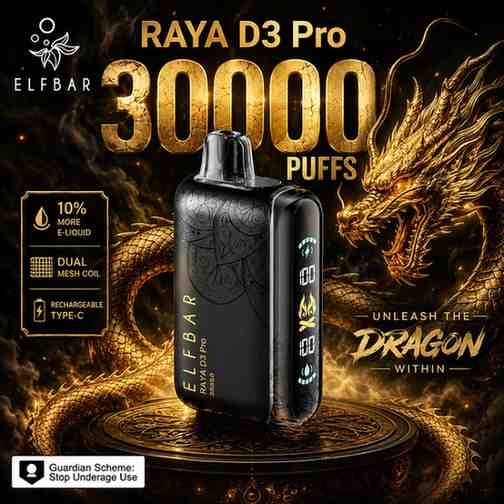 Elf Bar Raya D3 Pro, Elf Bar Raya D3 Pro Blueberry Raspberry Ice, Blueberry Raspberry Ice,
