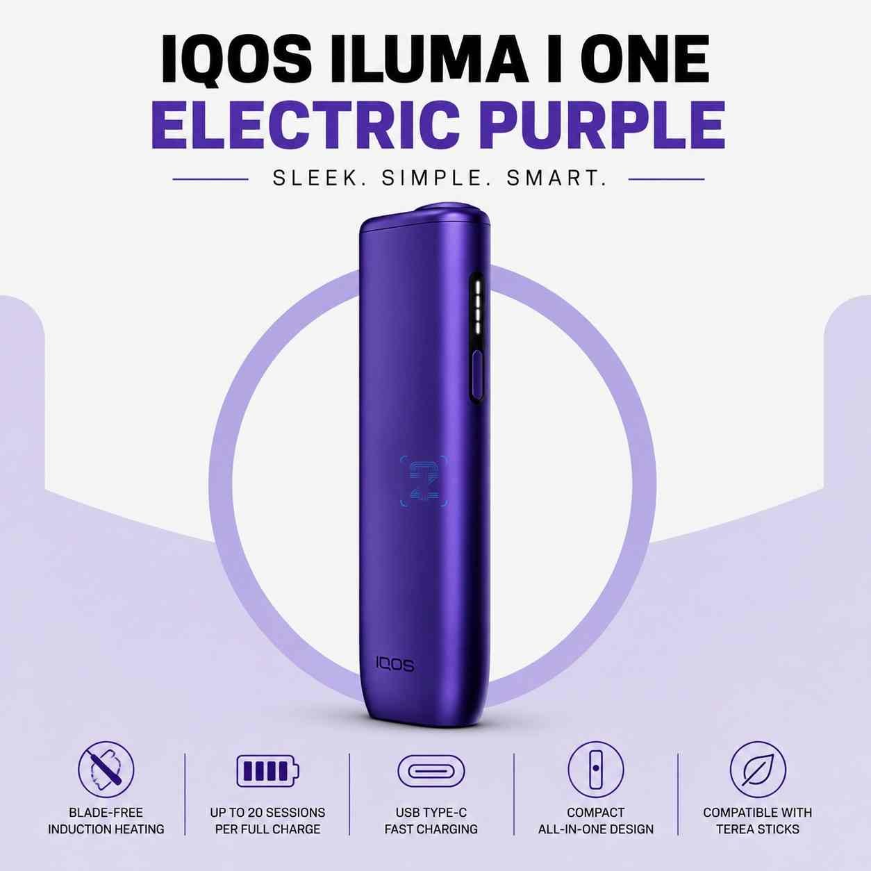 IQOS ILUMA I One Electric Purple