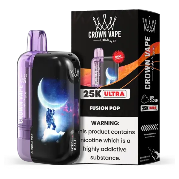Fusion Pop – Al Fakher Crown Bar 25,000 Puffs Ultra