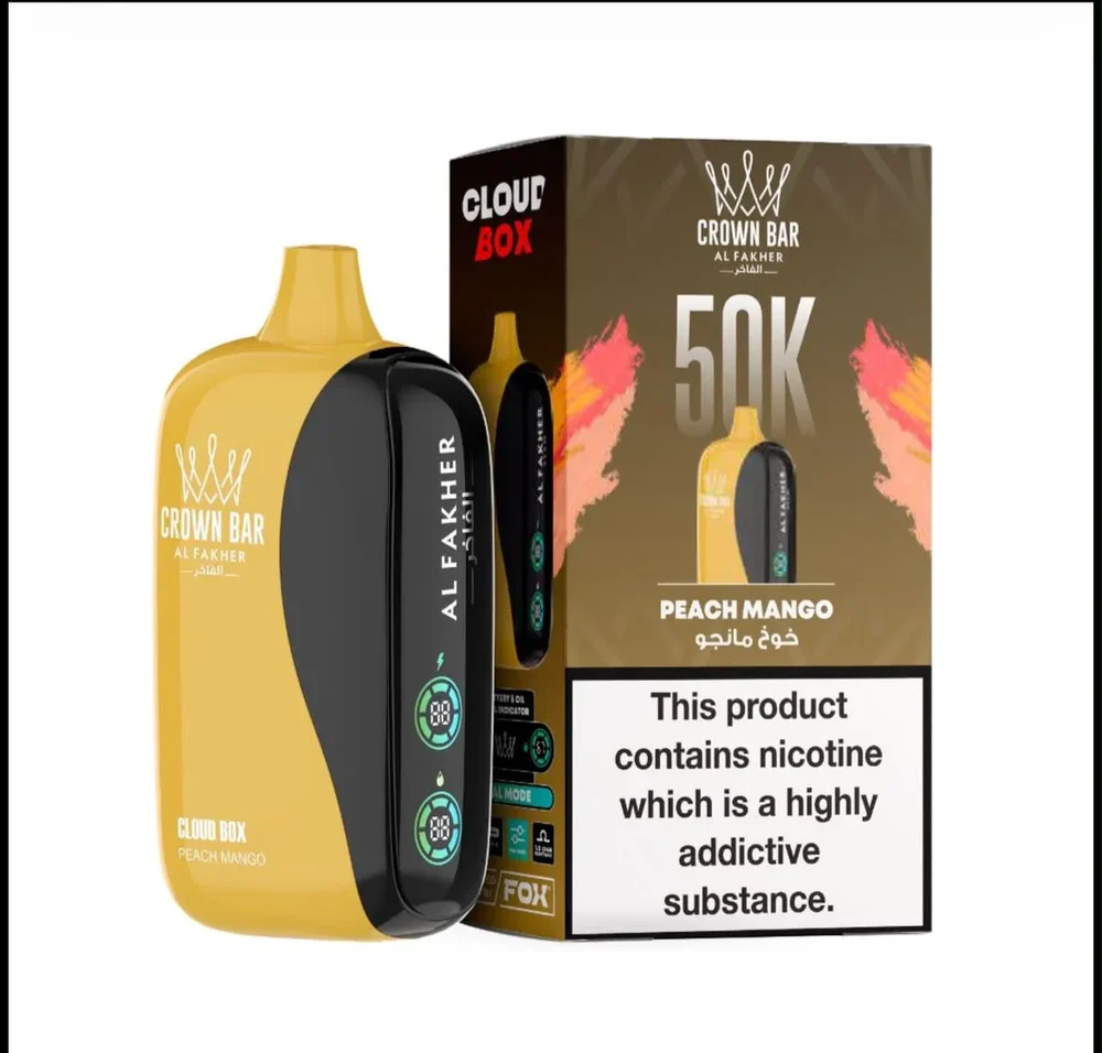 Peach Mango - Al Fakher 50000 Puffs Cloud Box